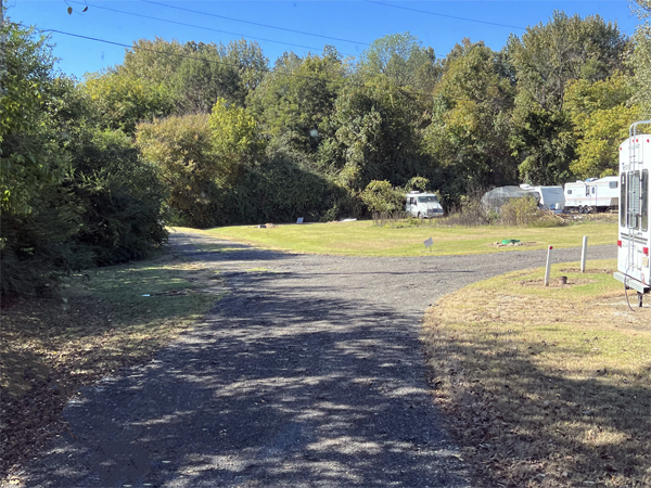 gravel road