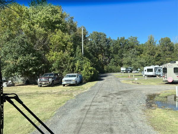 gravel road