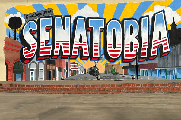 Senatobia mural