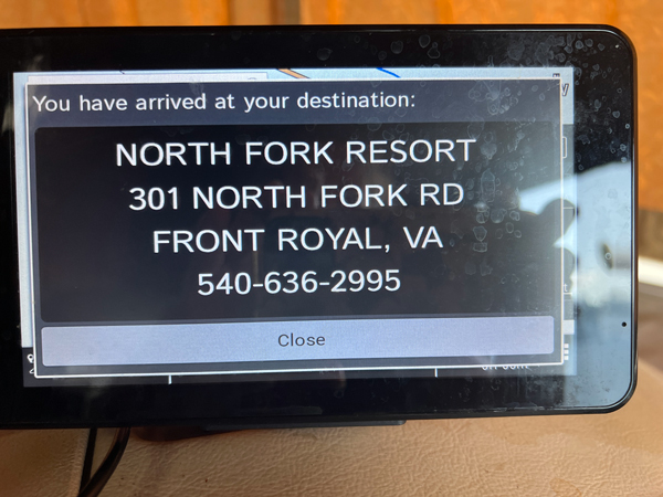 North Fork Resort Campground information