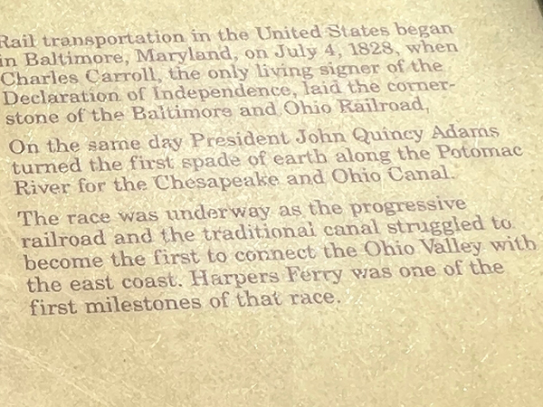 sign about The Race to the Ohio