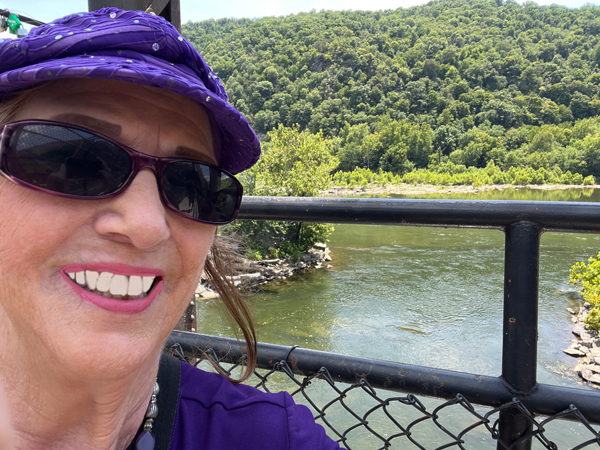 Karen Duquette and the Shenandoah River