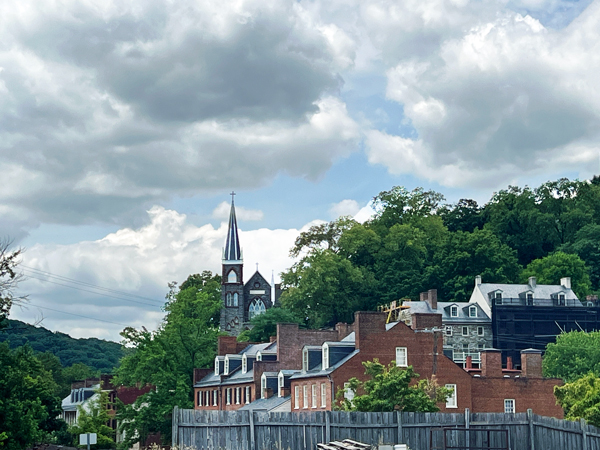 town and church
