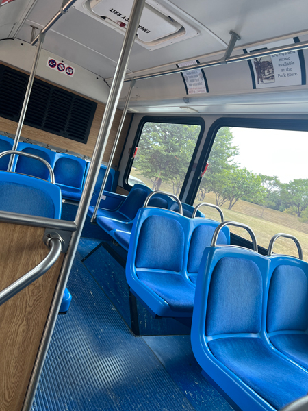 bus seats