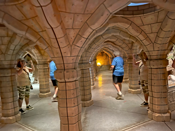 The two RV Gypsies lost in the Mirror Maze in 2023
