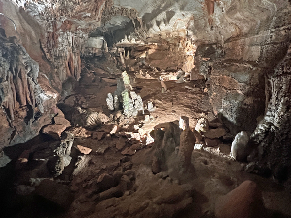 inside Endless Caverns