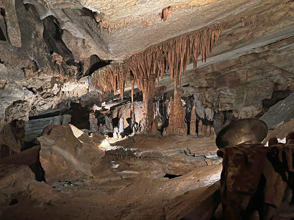 inside Endless Caverns
