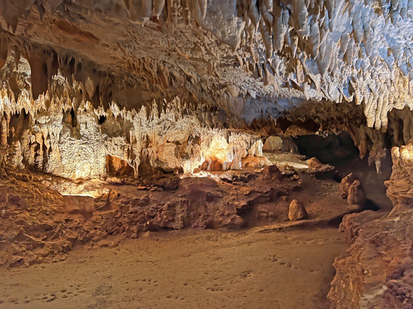 in Endless Caverns