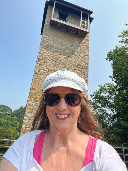 Karen Duquette at Shot Tower