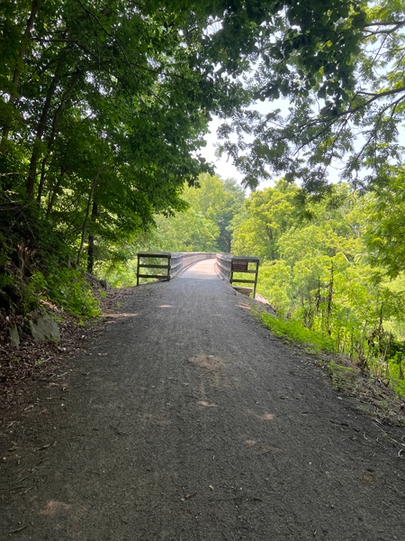 The Route 52 bridge