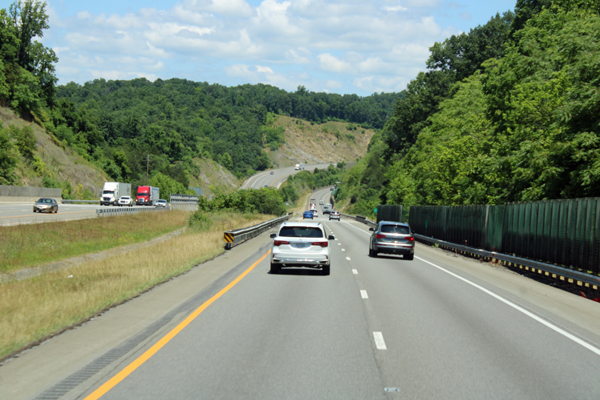 driving on to the campground