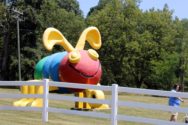 big critters at Shenandoah Caverns
