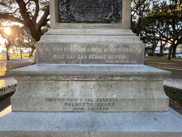 the Jasper Monument