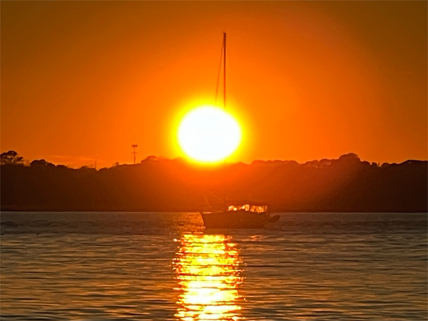 a beautiful sunset