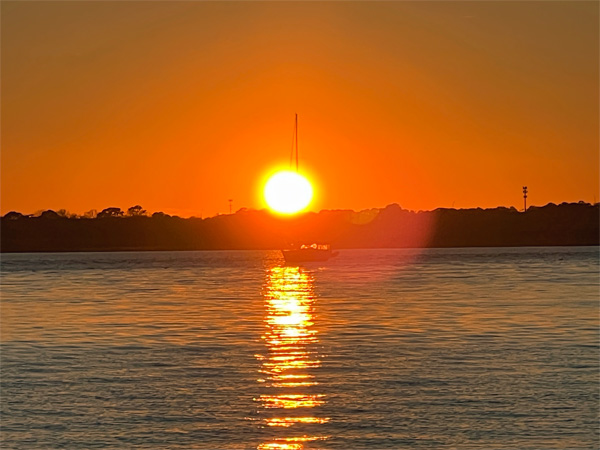 a beautiful sunset