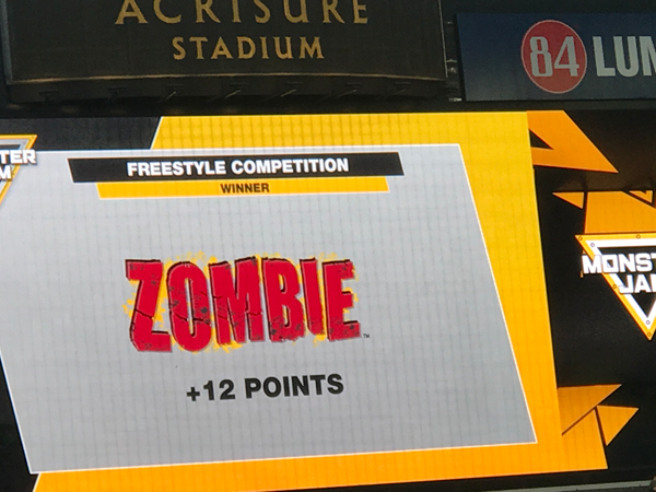 Zombie - the Freestyle Compeition winnder