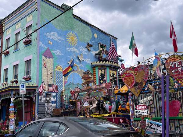 painted building at Randyland