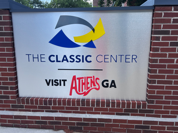 Visit Athens Georgia sign