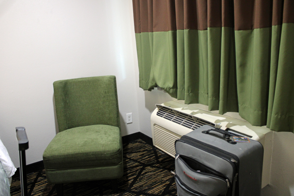 chair and window
