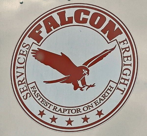 Sign on the side of a truck