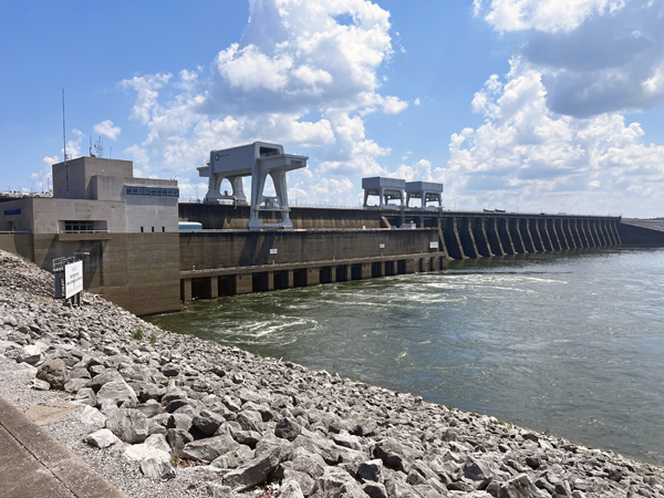 TVA Kentucky Dam bridge