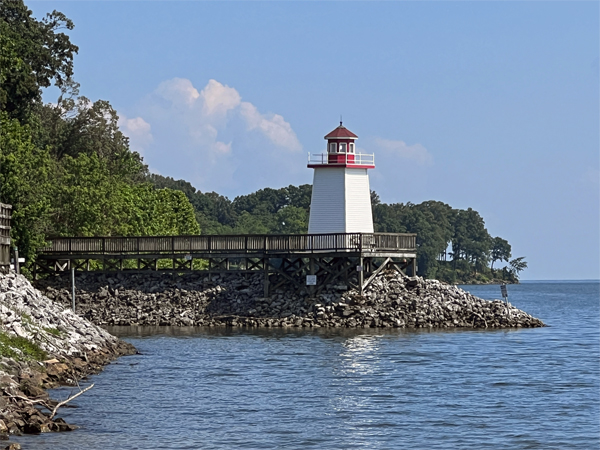 The actual lighthouse