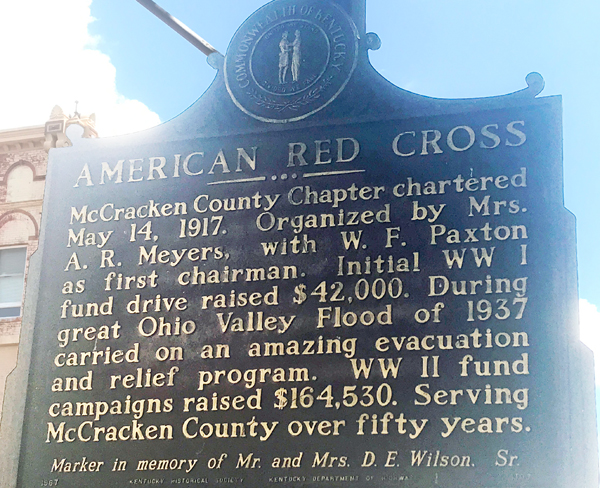 Red Cross sign
