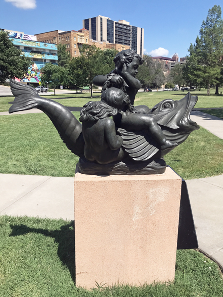 fish statue