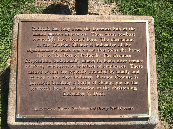 Paducah tugboat sign