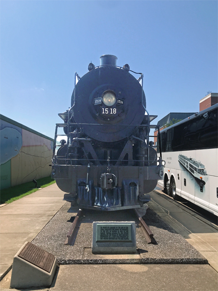 Paducah's Railroad train