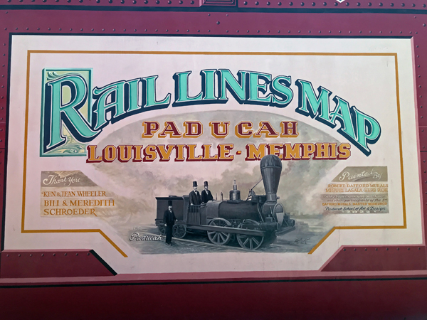 Rail lines map