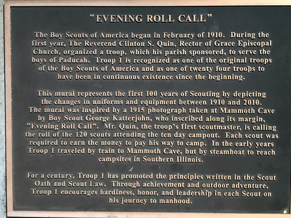 Boy Scouts Evening Roll Call