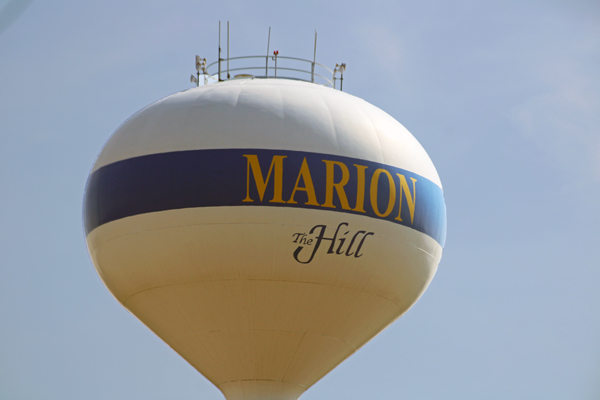 Marion water tower