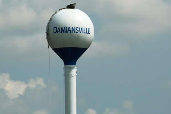 Damiansville water tower