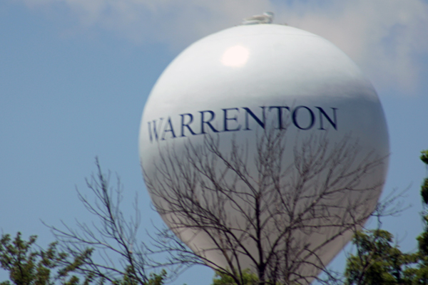 Wrrenton water tower