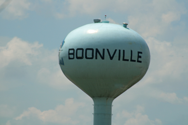 Boonville water towerr