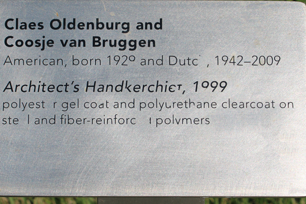 Handkerchief sign