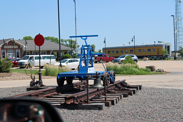 outside of the Golden Spike Tower
