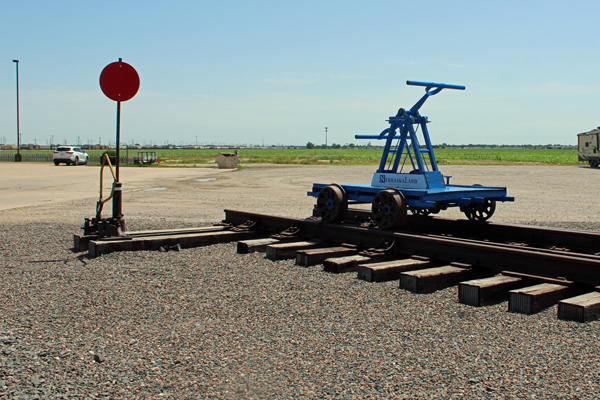 outside of the Golden Spike Tower