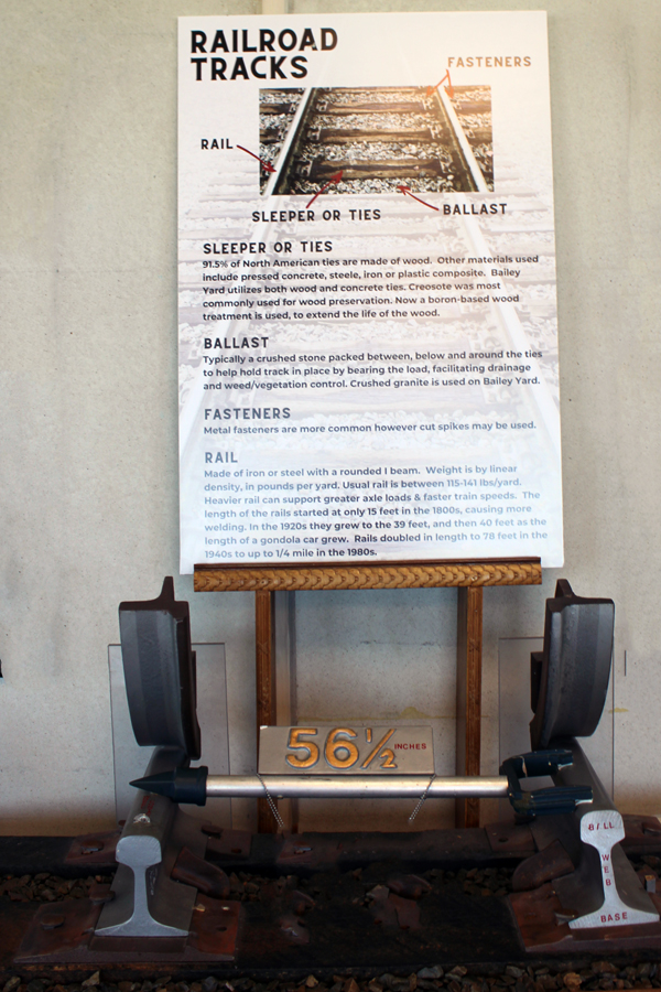 sign about Railroad Tracks