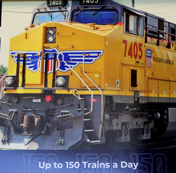 150 trains a day