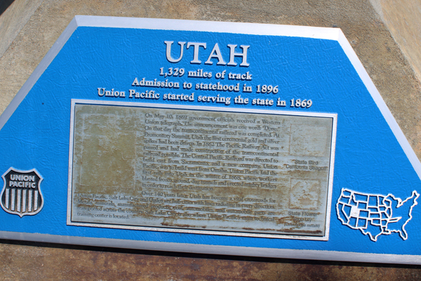Utah had 1,329 miles of track