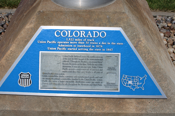 Colorado had 1,522miles of track