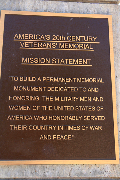 Mission Statement sign