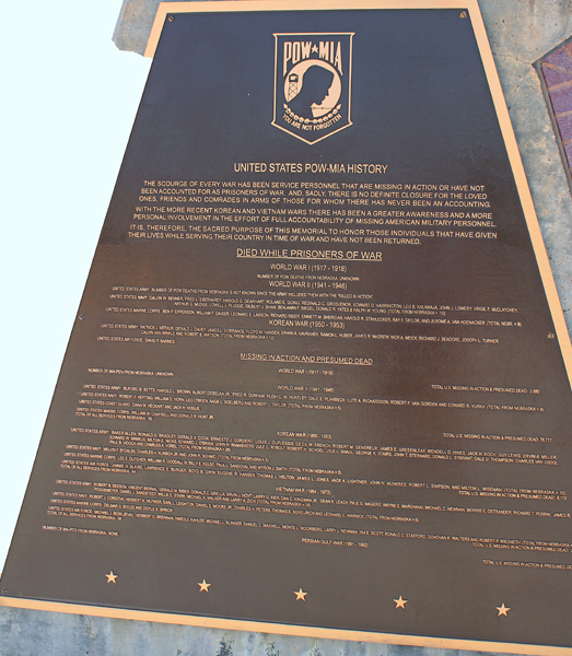 POW-MIA sign