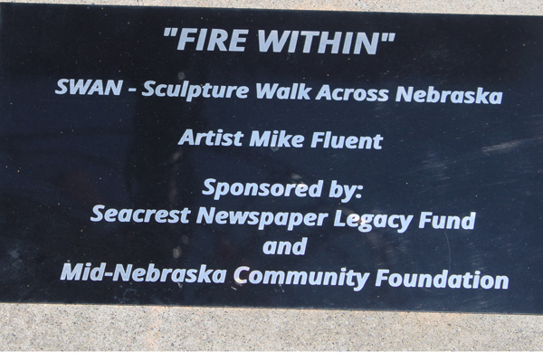 Fire Within sign