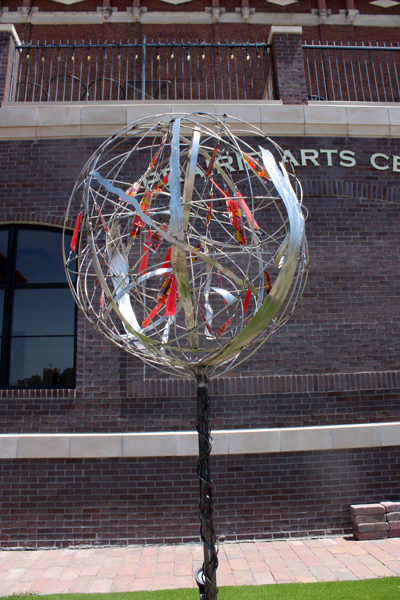 art at Prairie Ars Cener in North Platte, Nebraska