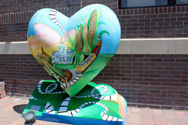 Nebraska By Heart - art sculpture