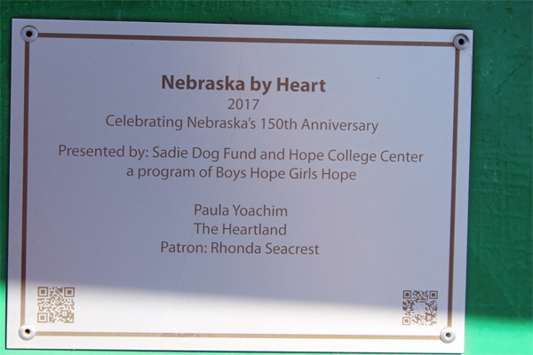 Nebraska By Heart sign