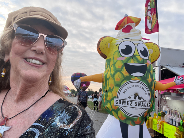 Karen Duquette and The Gomez Snack dude